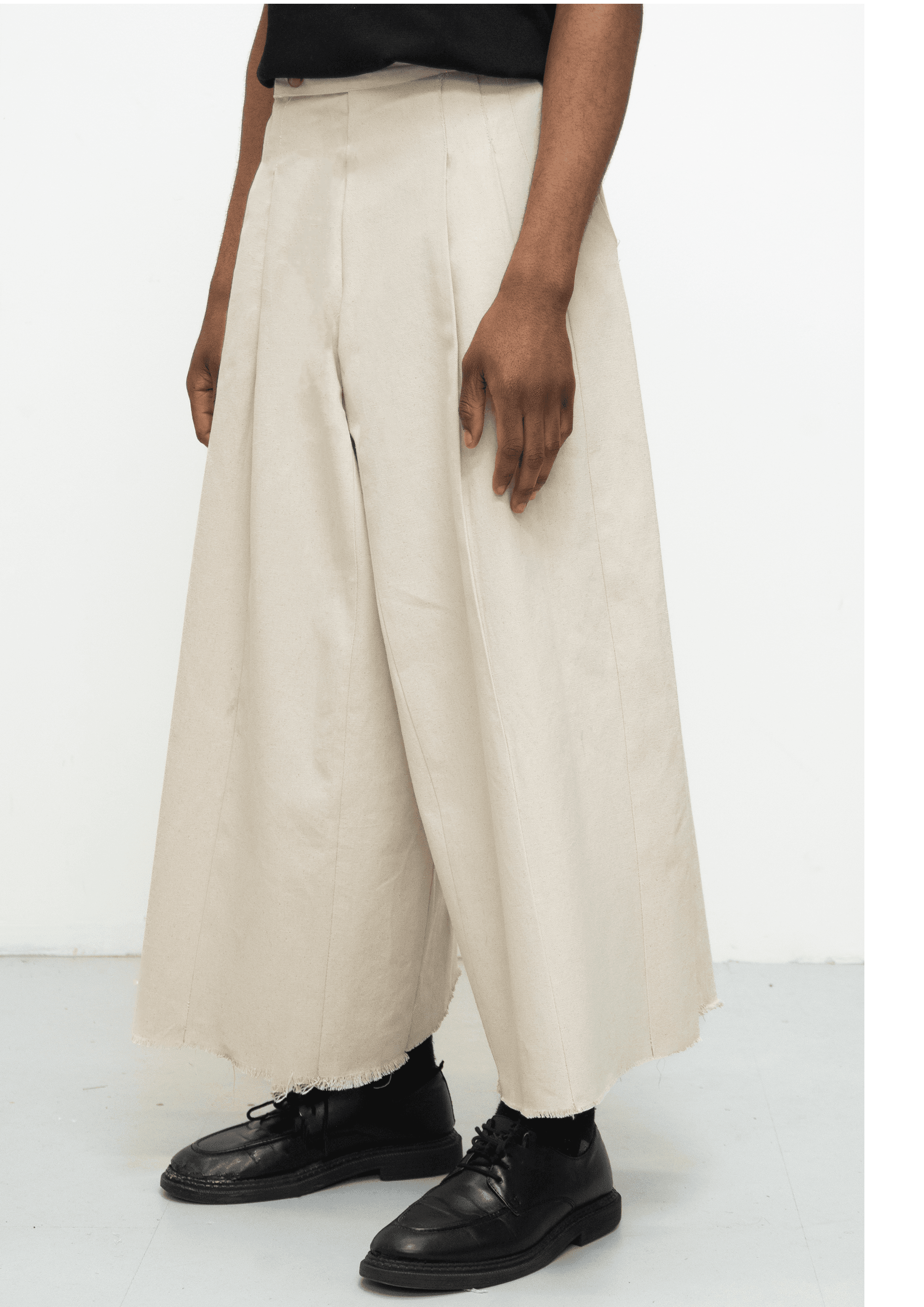 Blanc Canvas Trousers